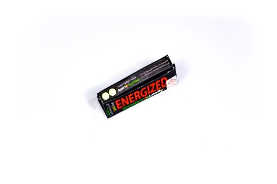 Studio product photograph of a District 8 CannaStiX package, shot by Jeremy Benisek.